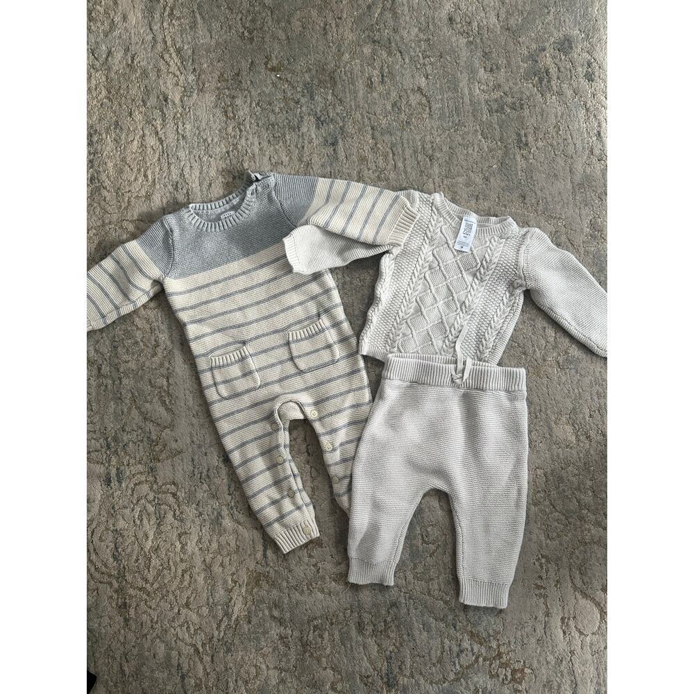 6-12M knit outfit bundle